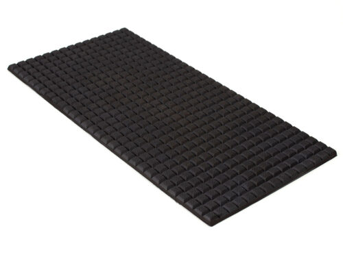ふぁい fab 6” x 12” PFA Gripper Pad: Pebbled 60 Durometer NBR Rubber